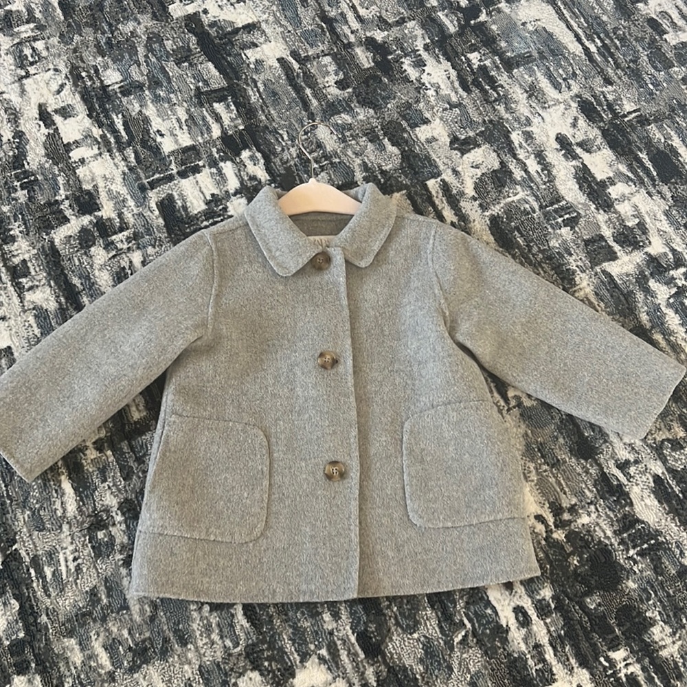 Zara kids wool coat 2-3 years